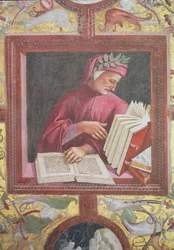 Der Dichter Dante (Detail)